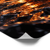 Tangerine Caldera Drakenei Poster (Hoek)
