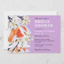 Tangerine Citrus Blooming Branches met grote Flora