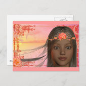 Tangerine Dream Briefkaart (Voorkant / Achterkant)