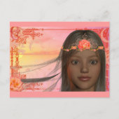 Tangerine Dream Briefkaart (Voorkant)