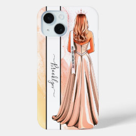 Tangerine Dream Pageant Portrait Blonde iPhone 15 Case