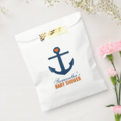 Tangerine en Blue Anchor Bedankzakje (Gezegeld)