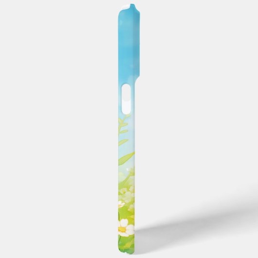 Tangerine Flower Garden Case-Mate iPhone Case (Achterkant / Rechts)