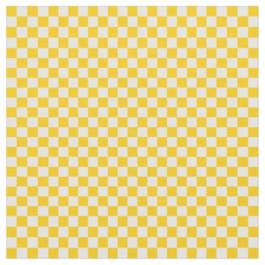 Tangerine Geel en wit Stof (Close Up)