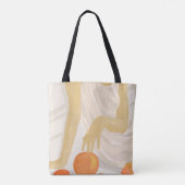 Tangerine Grace Tote Bag (Achterkant)