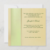 Tangerine Hibiscus 50ste huwelijksverjaardag Kaart (Achterkant)