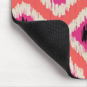 Tangerine Ikat - door TDStudio Muismat (Hoek)