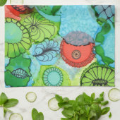 Tangerine Kitchen Towel Theedoek (Gevouwen)