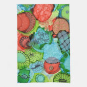Tangerine Kitchen Towel Theedoek (Verticaal)