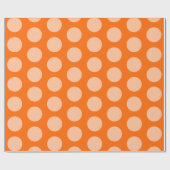 Tangerine Moroccan Moods Stippen Cadeaupapier (Vlak)