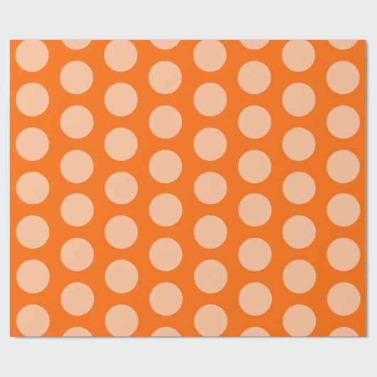 Tangerine Moroccan Moods Stippen Cadeaupapier (Vlak)