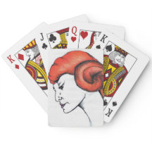 Tangerine Oranje gehuurde vrouw portret Pop kunst