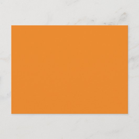 Tangerine Oranje sjabloon aanpassen Briefkaart (Voorkant)