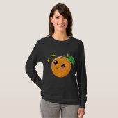 Tangerine Oranje T-shirt (Voorkant volledig)