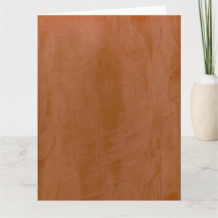 Tangerine Plaster Big Blank Wenskaart Kaart