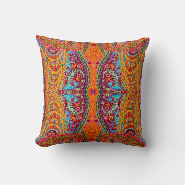 Tangerine Pop Mojo Pillow Kussen (Voorkant)