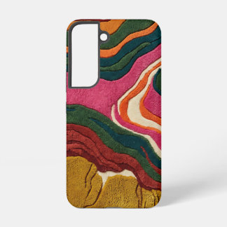 Tangerine Roze Teal Canyon Android Hoesje Samsung Galaxy Hoesje