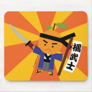 Tangerine Samurai Mousepad Muismat