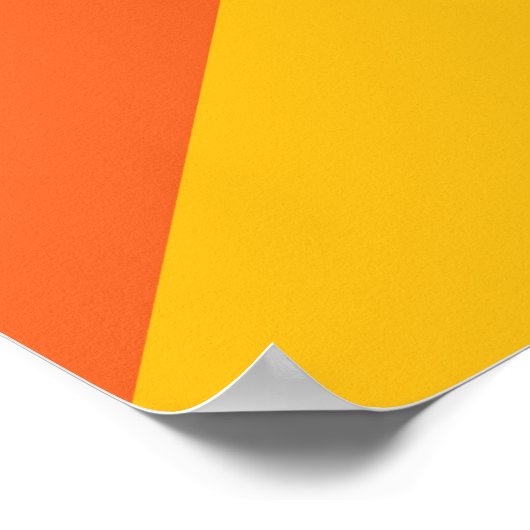 Tangerine Samurai Poster (Hoek)