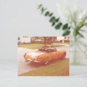 Tangerine Speedo Briefkaart (Staand voorkant)