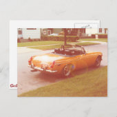 Tangerine Speedo Briefkaart (Voorkant / Achterkant)