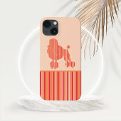 Tangerine Stripe Podle Case-Mate iPhone Case