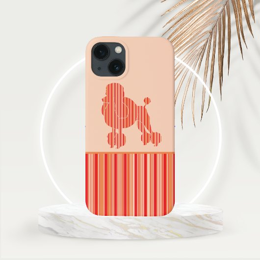 Tangerine Stripe Podle Case-Mate iPhone Case