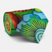 Tangerine Stropdas (Opgerold)