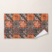 Tangerine Tegel Bad Handdoek (Handdoek)