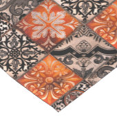 Tangerine Tegel Korte Tafelloper (Hoek)