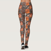 Tangerine Tegel Leggings (Achterkant)