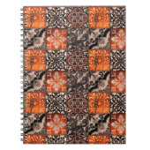 Tangerine Tegel Notitieboek (Voorkant)