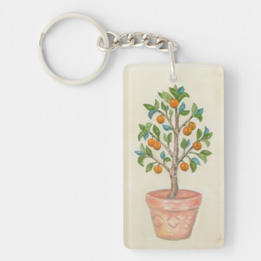 Tangerine Tree-sleutelhanger Sleutelhanger (Voorkant)