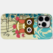 tangerine uil vogelkooi boom Case-Mate iPhone case (Achterkant (horizontaal))