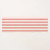 Tangerine Vertical Stripped Yoga Mat (Achterkant (horizontaal))