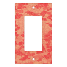 Tangerine Zeal Tiled Artwork