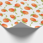 Tangerines 2 Verpakkingspapier Cadeaupapier (Hoek)