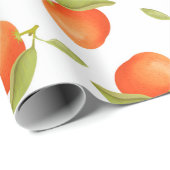 Tangerines Cadeaupapier (Rol Hoek)