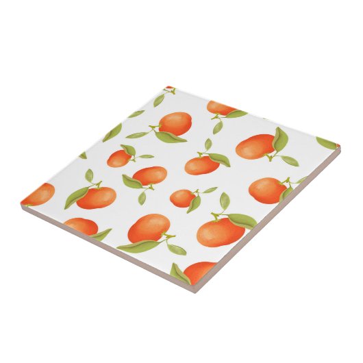 Tangerines Tegeltje (Zijkant)