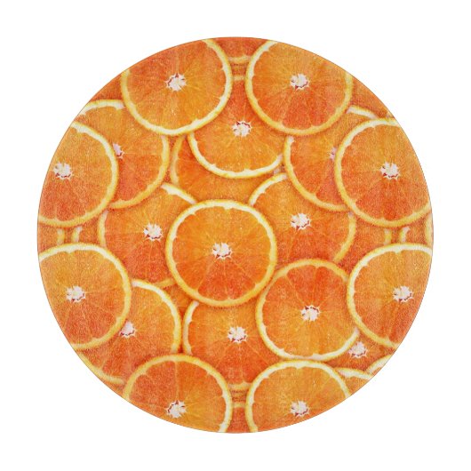 Tangerineslakken Snijplank (Voorkant)