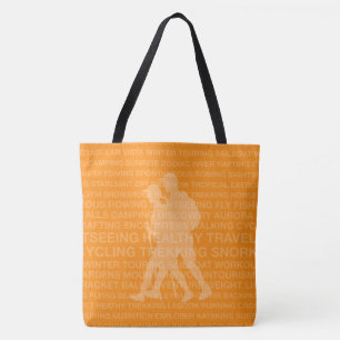 Tangerinevlek Tote Bag