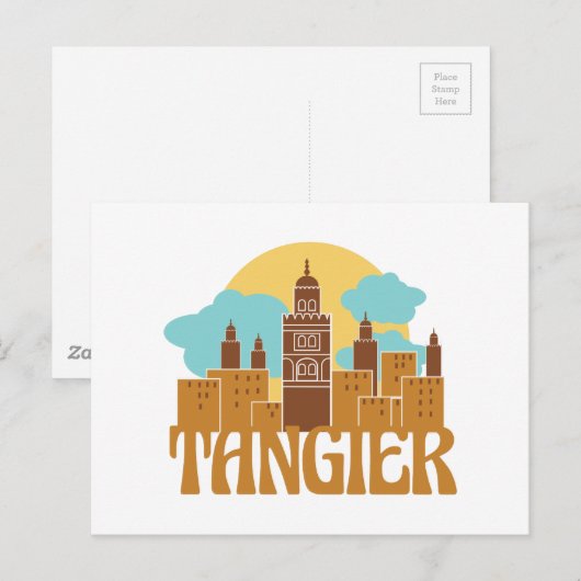 Tangier Briefkaart (Voorkant / Achterkant)