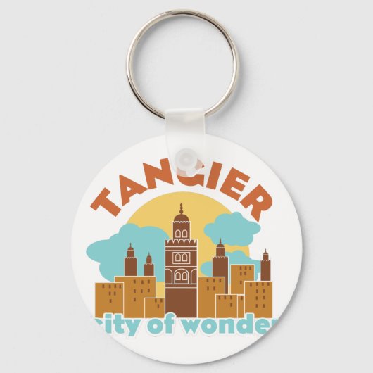 Tangier City of Wonder Sleutelhanger (Voorkant)