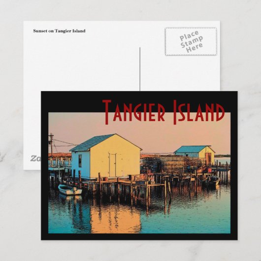 Tangier Island Briefkaart (Voorkant / Achterkant)