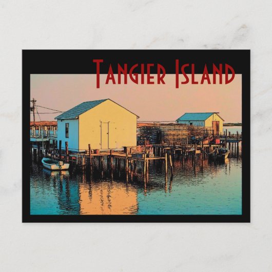 Tangier Island Briefkaart (Voorkant)