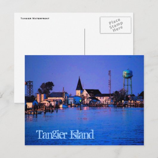 Tangier Island Briefkaart (Voorkant / Achterkant)