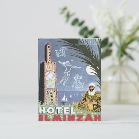  Tangier Marokko Briefkaart (Staand voorkant)