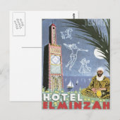 Tangier Marokko Briefkaart (Voorkant / Achterkant)