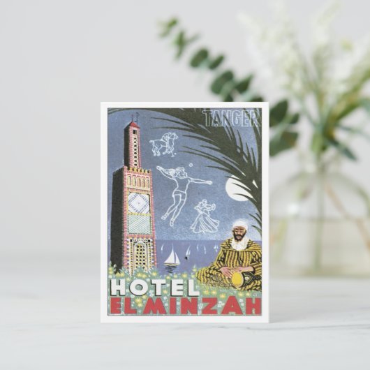  Tangier Marokko Briefkaart (Staand voorkant)