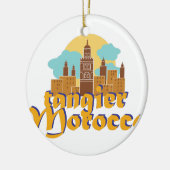 Tangier Marokko Keramisch Ornament (Links)